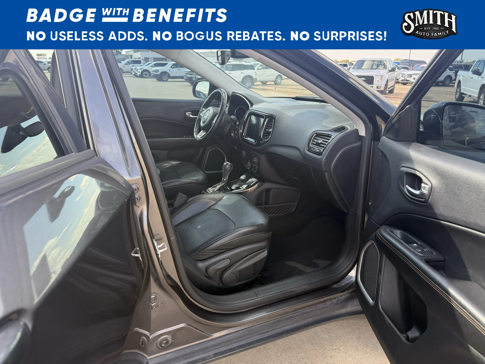 Used 2018 Black Clearcoat Jeep Limited image 12