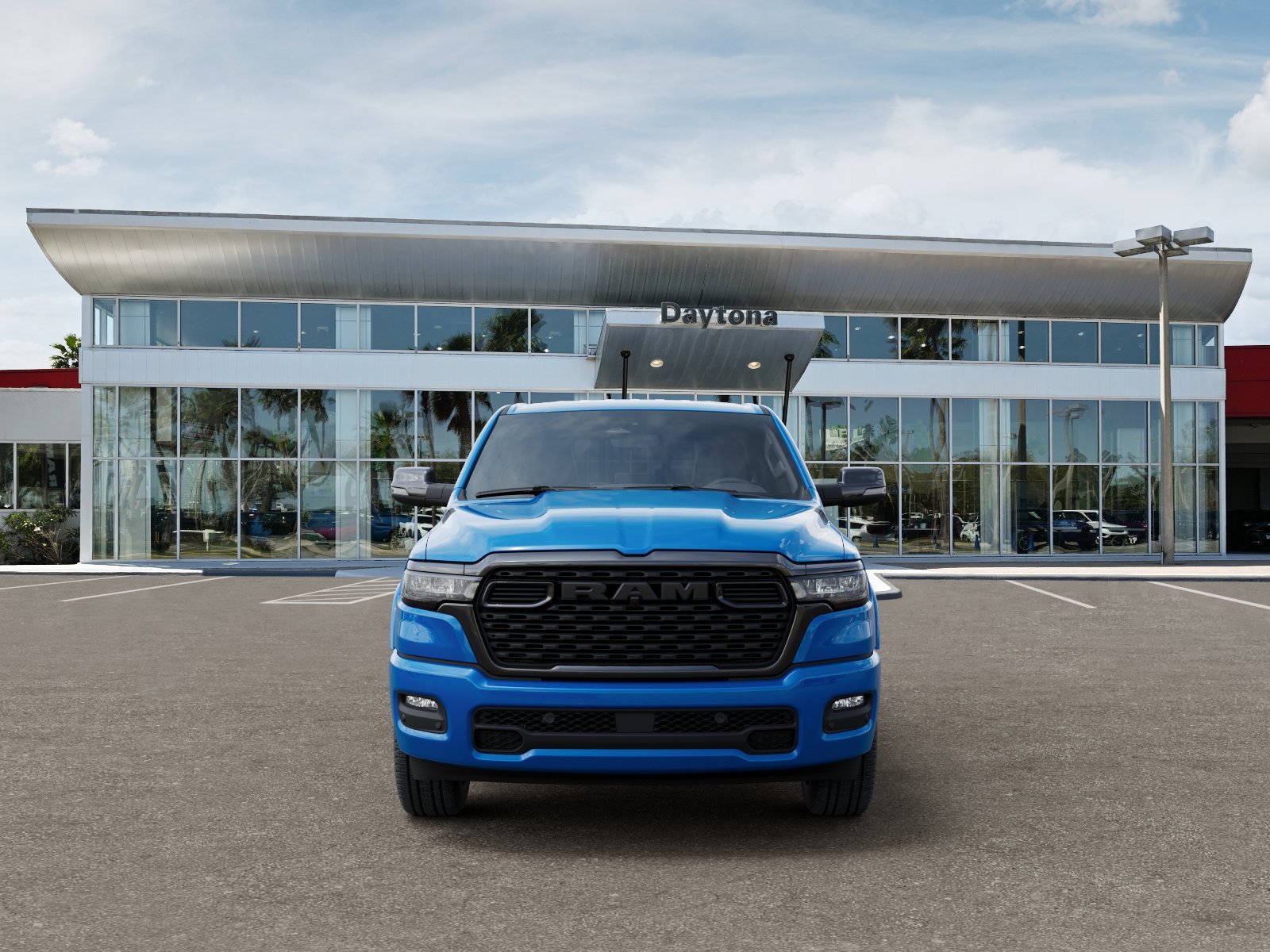 New 2026 Hydro Blue Pearlcoat RAM Big Horn image 6