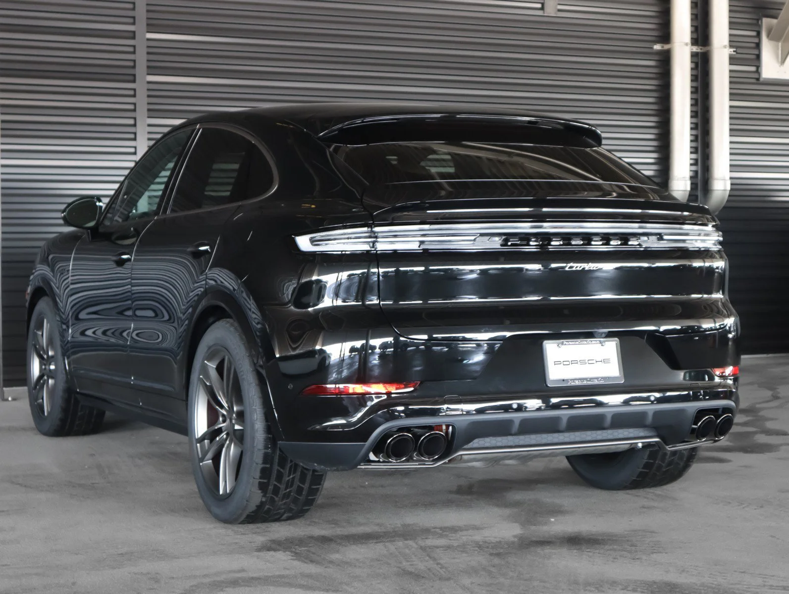 New 2026 Chromite Black Metallic Porsche Turbo E-Hybrid Coupe image 3