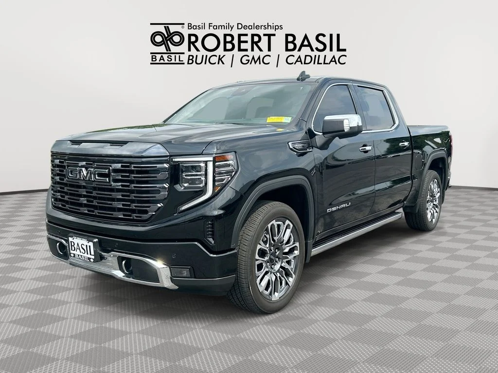 Used 2024 Black GMC Denali Ultimate image 1