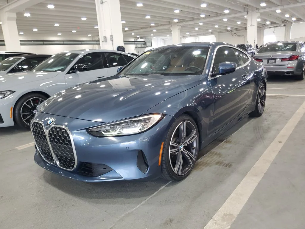 Used 2024 Arctic Race Blue Metallic BMW 430i image 1