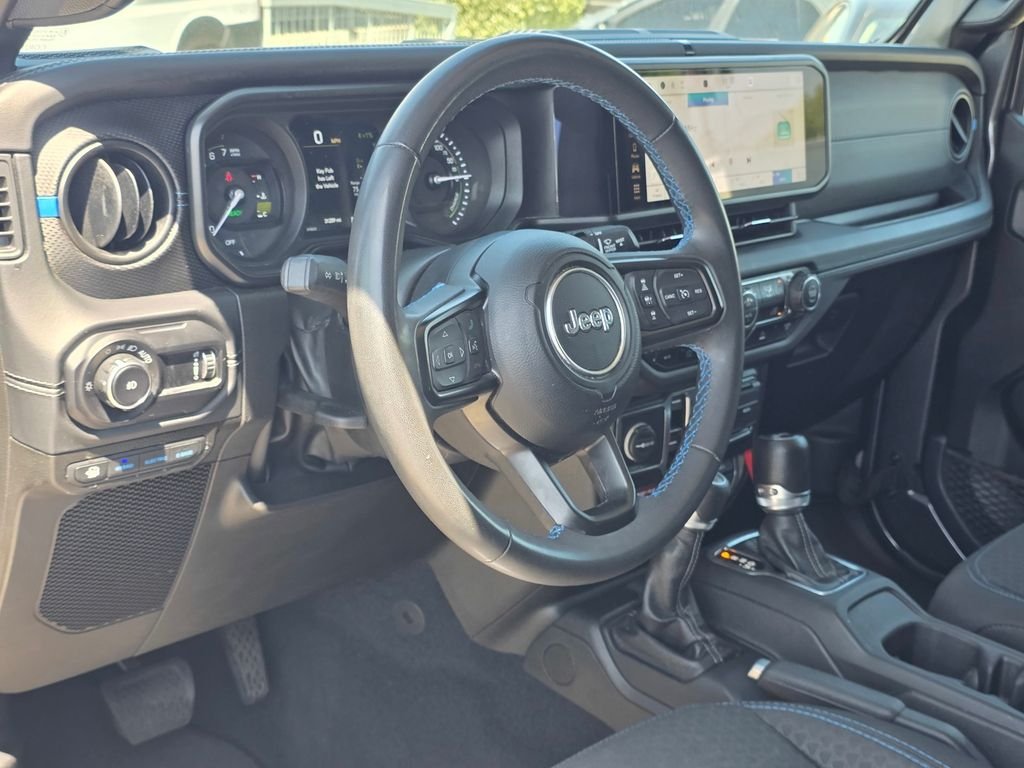 Used 2024 Gray Jeep Rubicon 4xe image 14