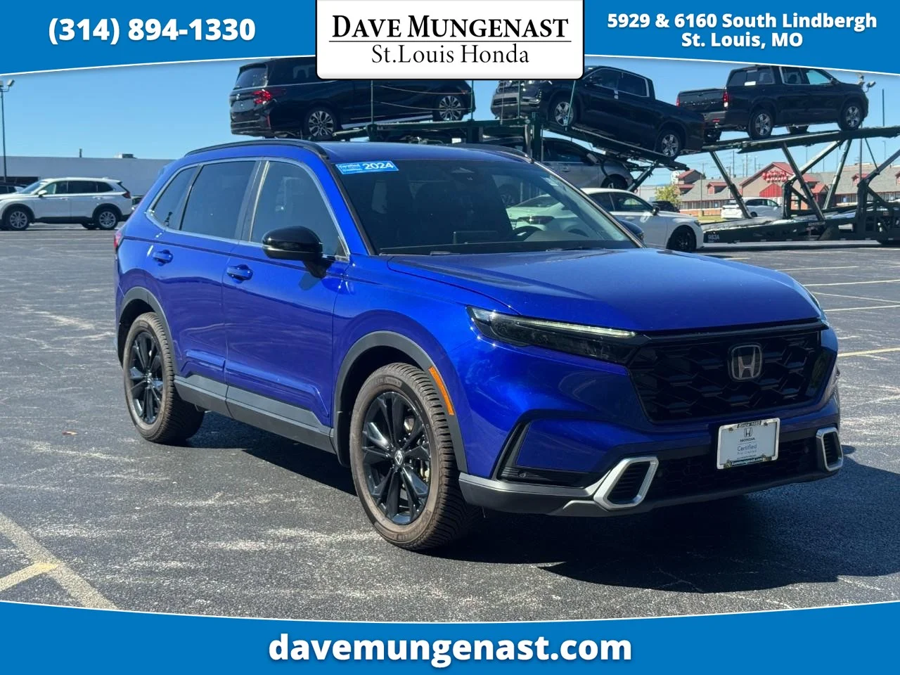 Certified Used 2024 Still Night Pearl Honda Sport Touring image 1