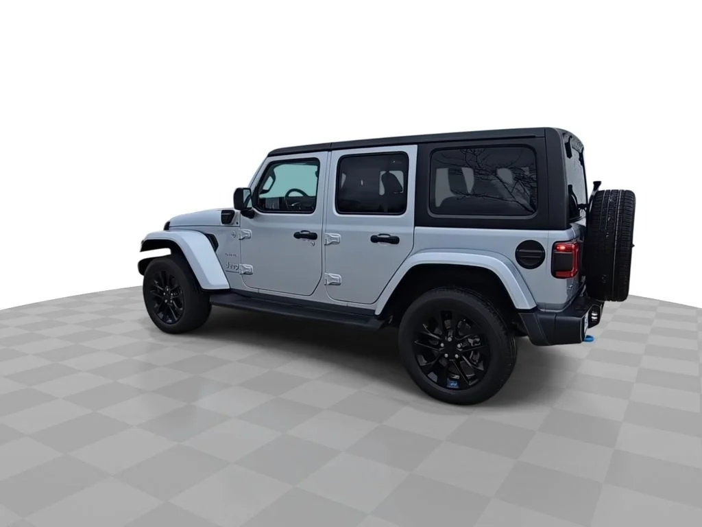 Used 2023 Silver Jeep Sahara 4xe image 6