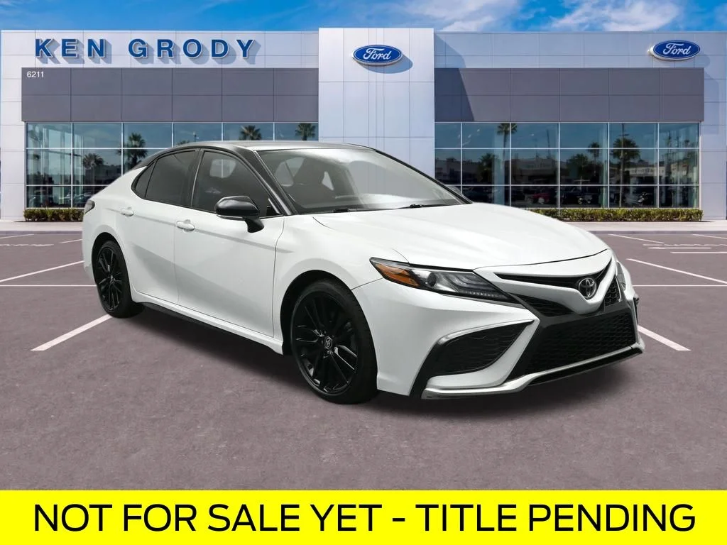 Certified Used 2021 Beige Toyota XSE image 1
