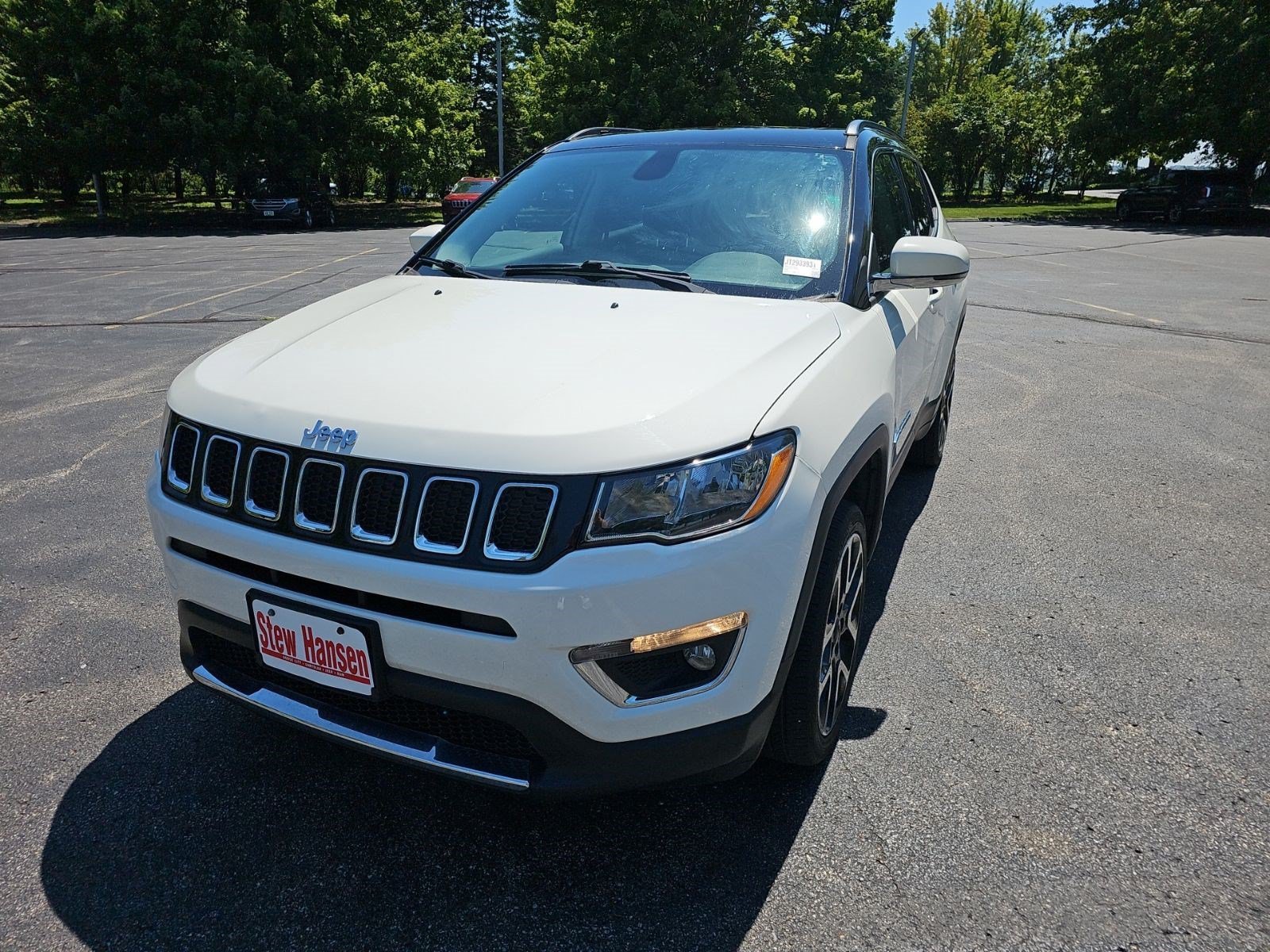 Used 2018 White Clearcoat Jeep Limited image 2