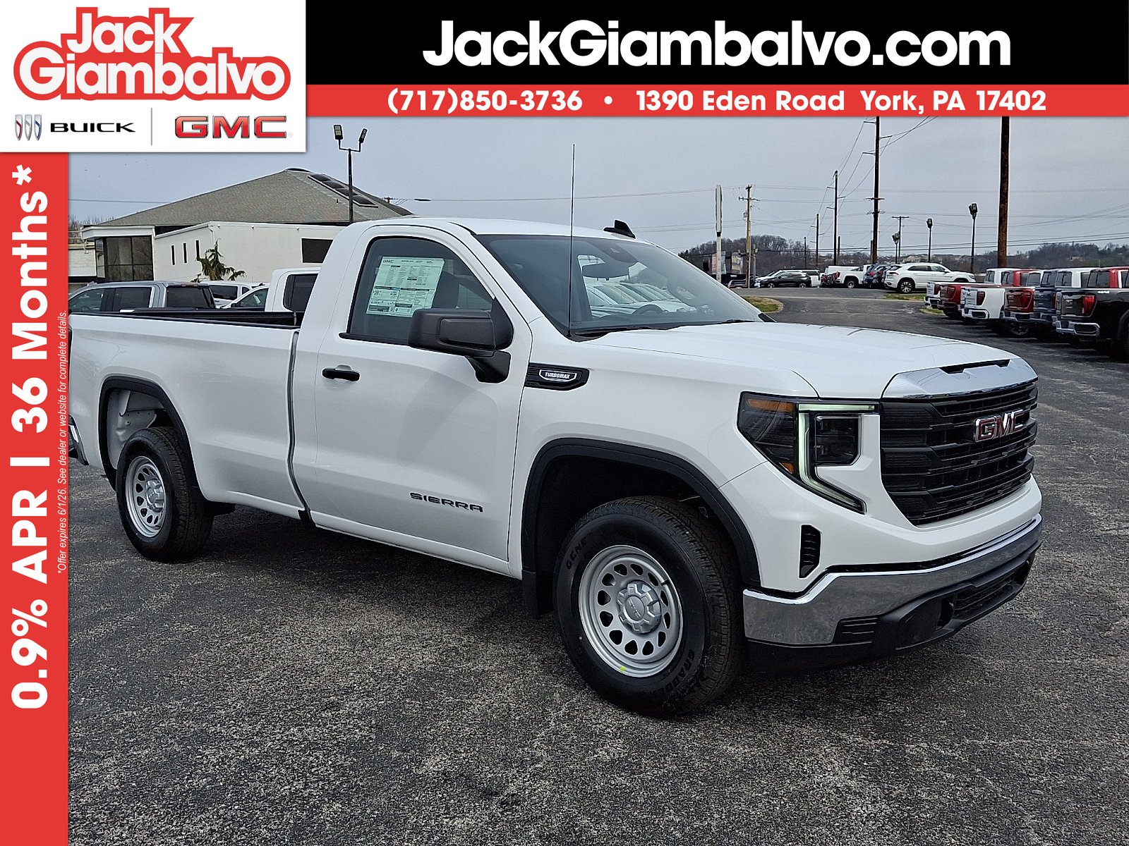 2026 GMC Sierra 2WD Regular Cab Standard Box Pro's photo