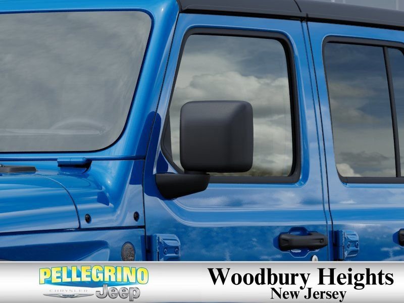 New 2025 Hydro Blue Pearl-Coat Exterior Paint Jeep 4-Door Sport S 4x4 image 12