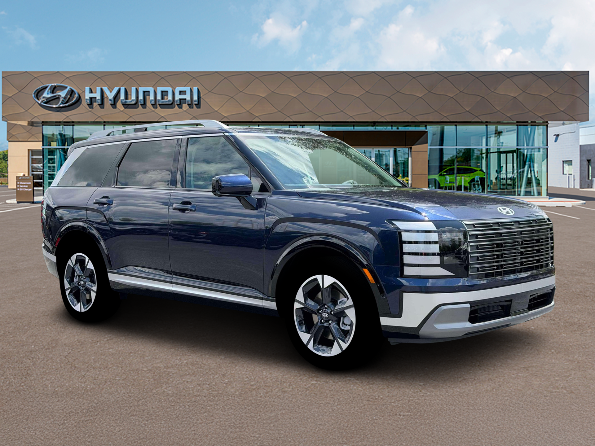 New 2026 Blue Hyundai Limited AWD image 10