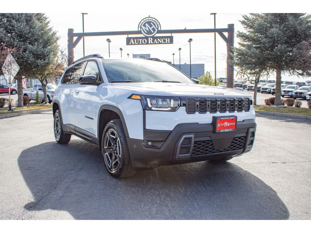 New 2026 Bright White Clearcoat Jeep Laredo image 2