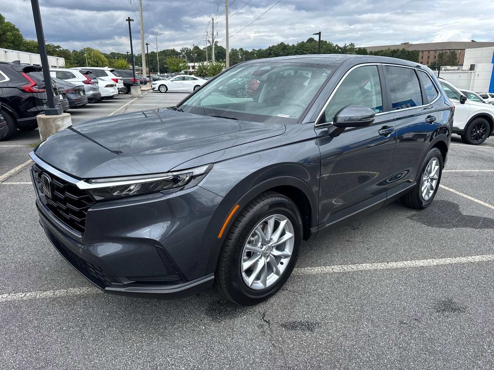 New 2026 Meteorite Gray Metallic Honda EX image 3