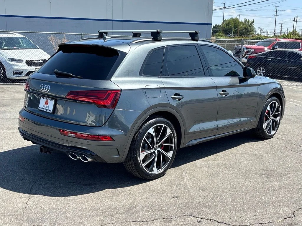 Used 2021 Daytona Gray Pearl Audi Premium Plus image 3