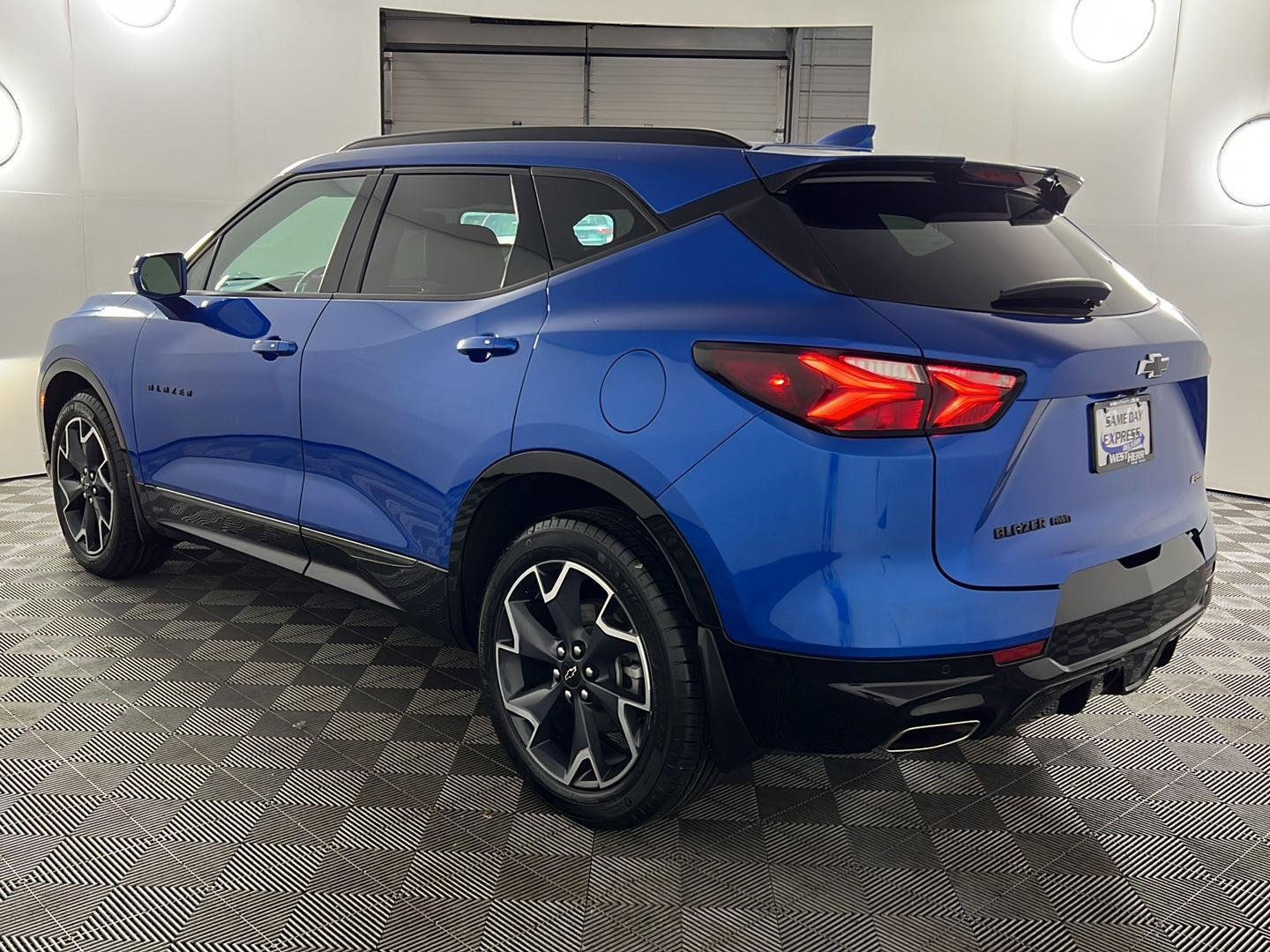 Used 2020 Bright Blue Metallic Chevrolet RS image 6