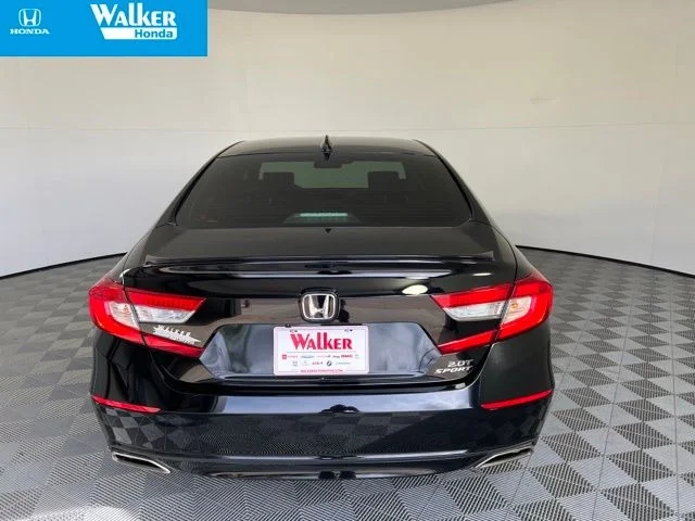 Certified Used 2022 Black Honda Sport 2.0T image 6
