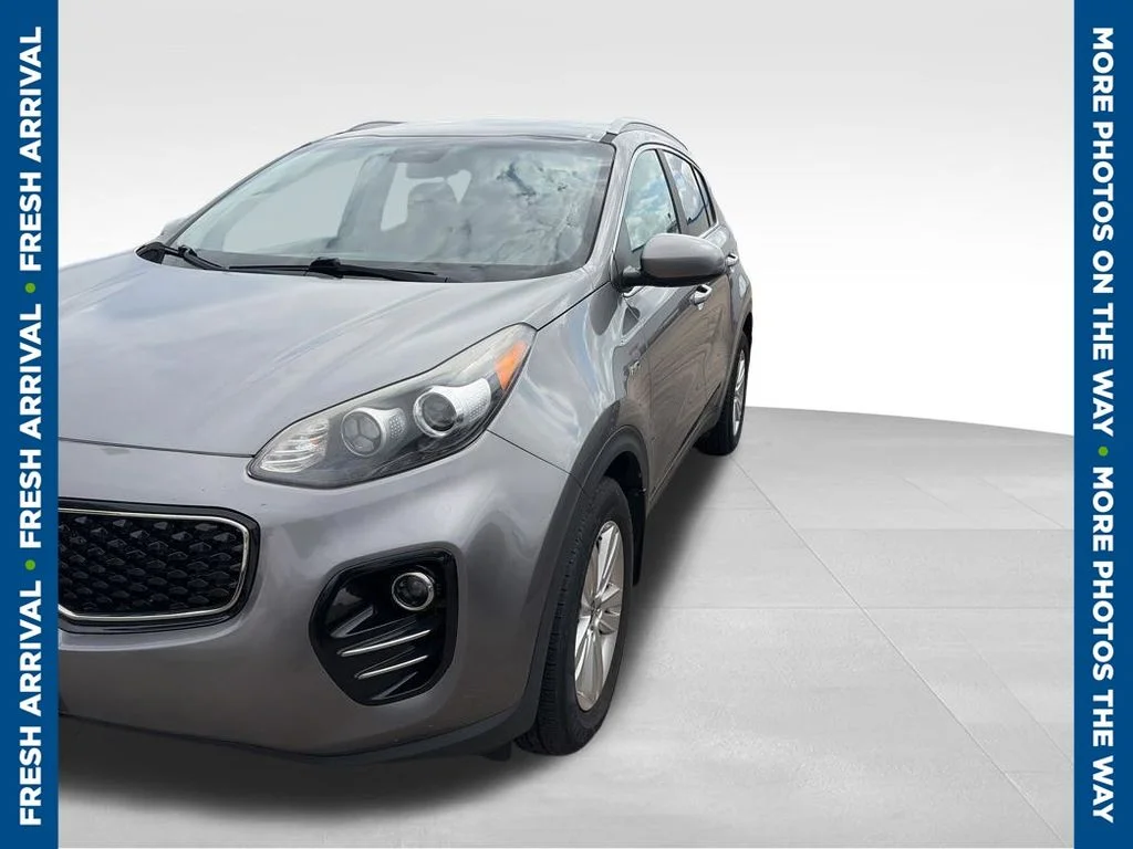 Used 2017 Silver Kia LX image 1