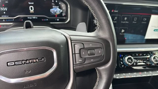 Used 2023 White Frost Tricoat GMC Denali Ultimate image 22