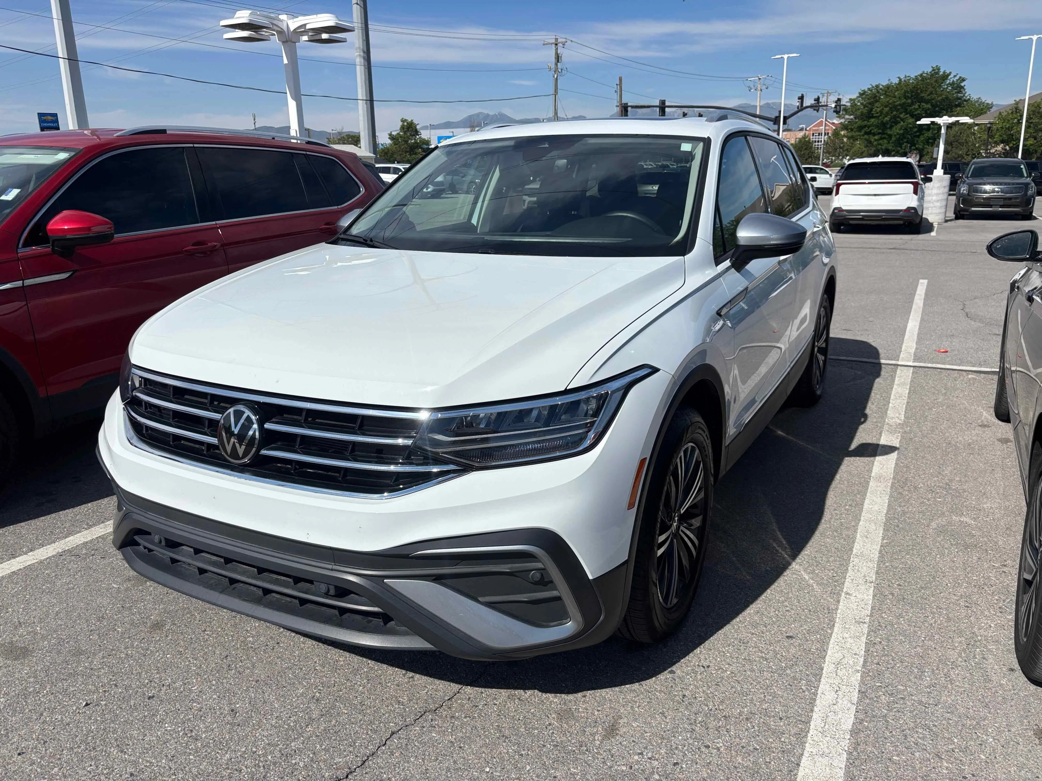 Used 2024 White Volkswagen Wolfsburg Edition image 2
