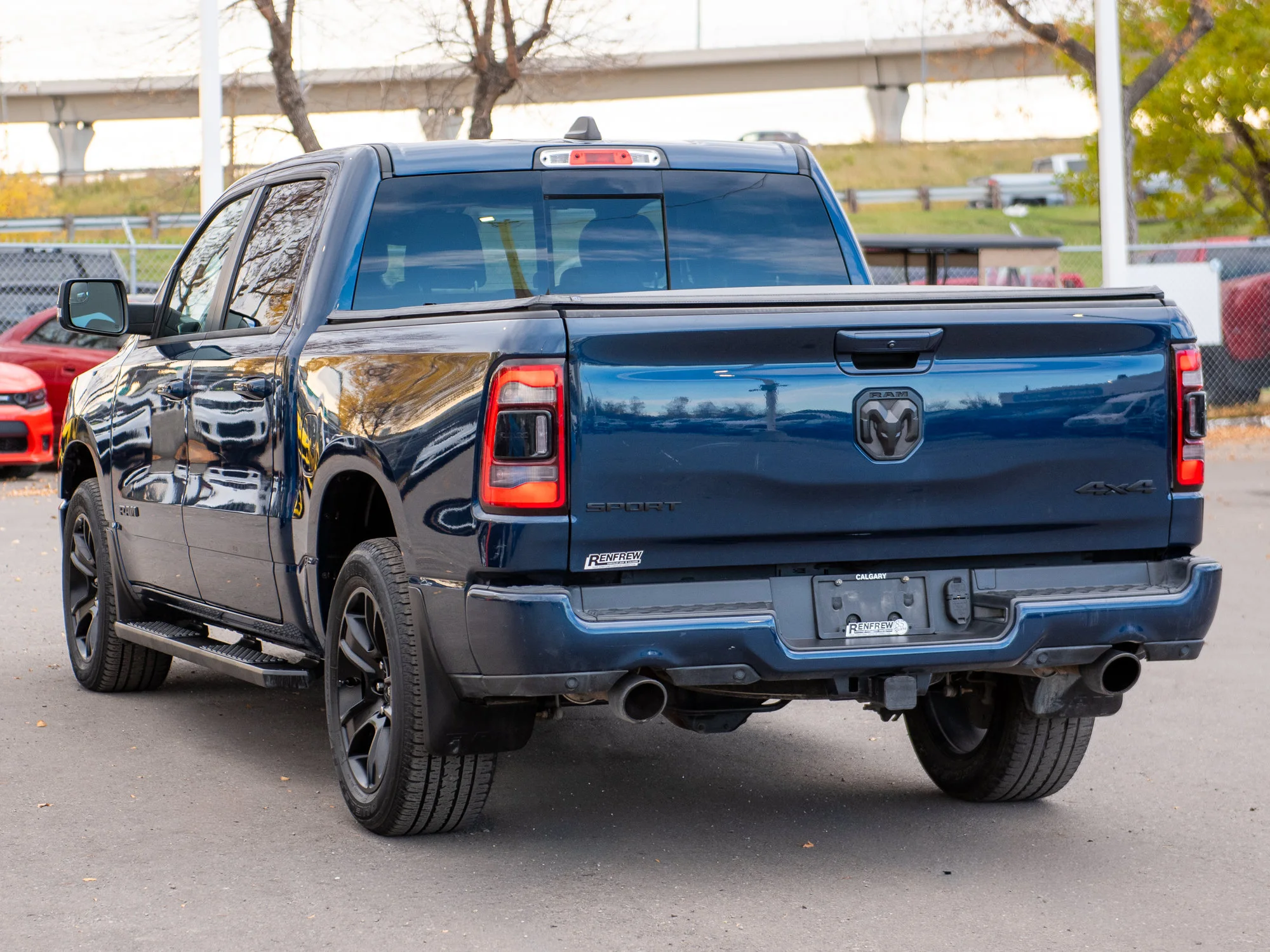 Used 2023 Blue RAM Sport* Crew Cab 4x4, Heated Leather, Remote Start, Alpine Audio image 14