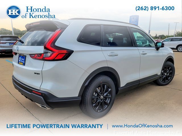 New 2027 Platinum White Pearl Honda Sport-L Hybrid AWD image 5