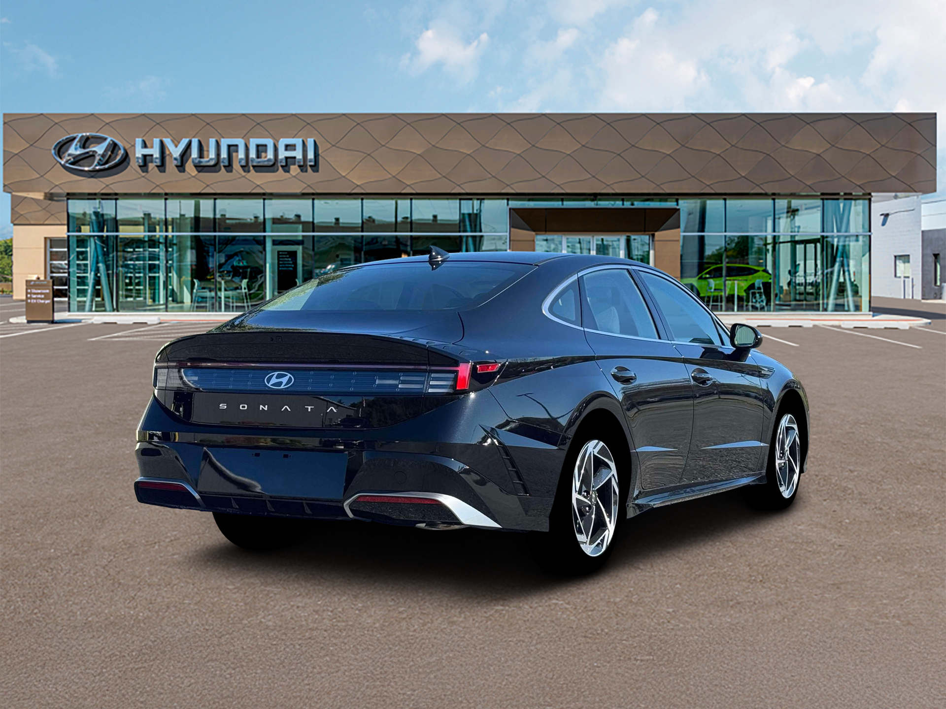 New 2026 Abyss Black Hyundai SEL Sport image 7