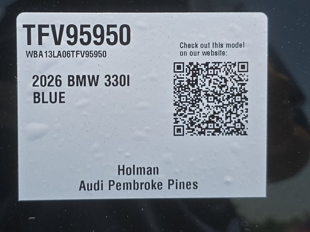 Used 2026 Tanzanite Blue II Metallic BMW 330i image 33