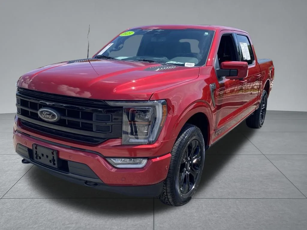 Used 2023 Red Ford Platinum image 2