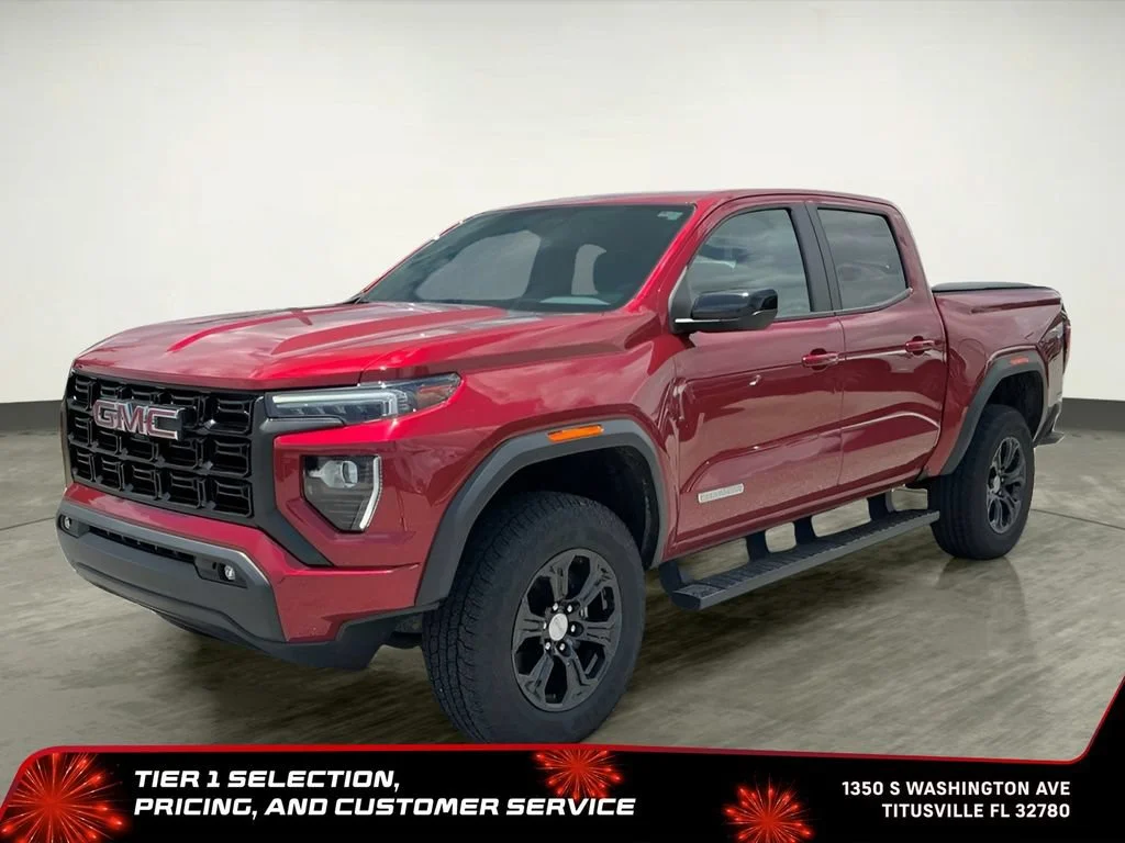 Used 2023 Volcanic Red Tintcoat GMC Elevation image 2