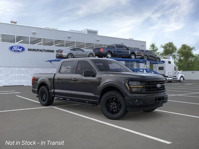 New 2026 Agate Black Metallic Ford XLT image 8