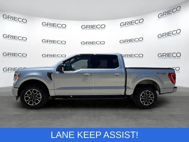 Used 2023 Iconic Silver Metallic Ford XLT image 4