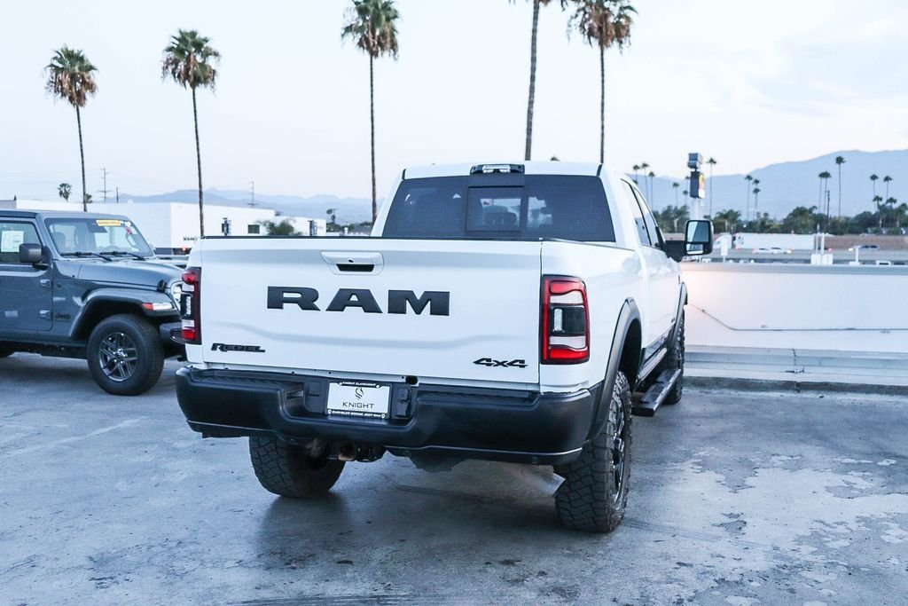 Used 2023 Bright White Clearcoat Ram Rebel image 9