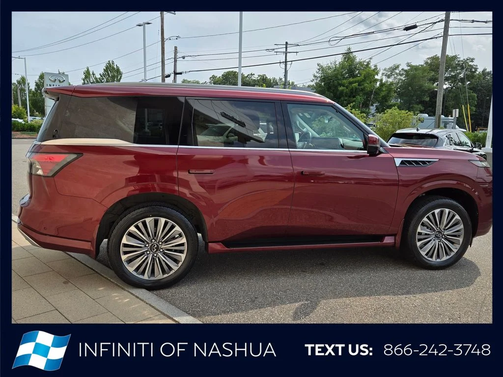 Certified Used 2025 Red INFINITI LUXE image 13