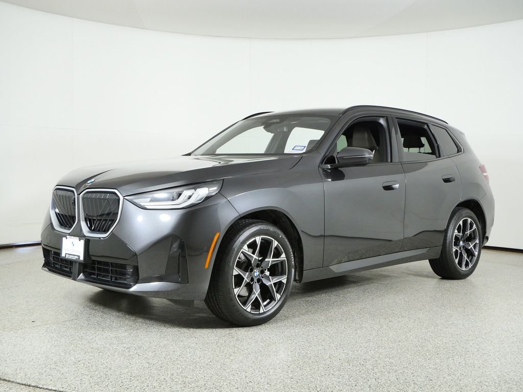 Certified Used 2025 Dark Graphite Metallic BMW 30 xDrive image 1