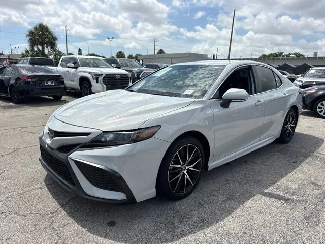 Used 2024 White Toyota SE image 7