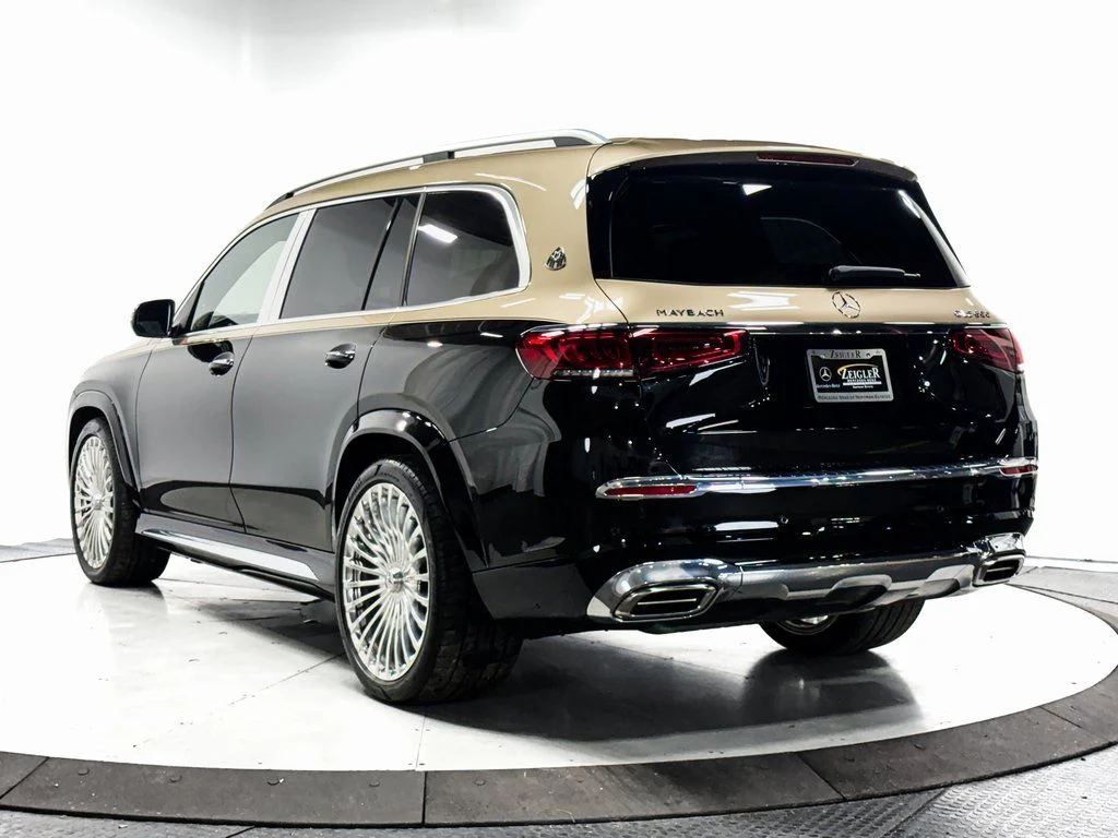 Certified Used 2023 Obisidian Black/Kalahari Gold Mercedes-Benz Maybach GLS 600 image 29