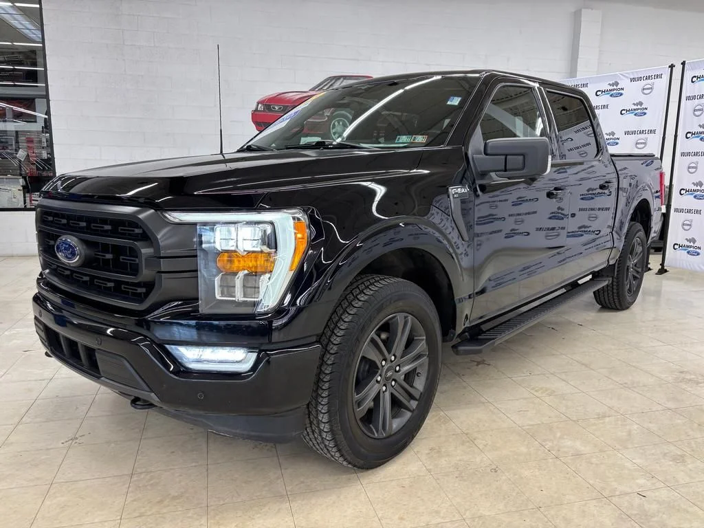 Certified Used 2023 Black Metallic Ford XLT image 3
