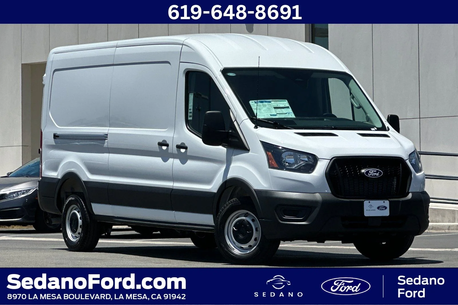 New 2026 Oxford White Ford Cargo Van image 1