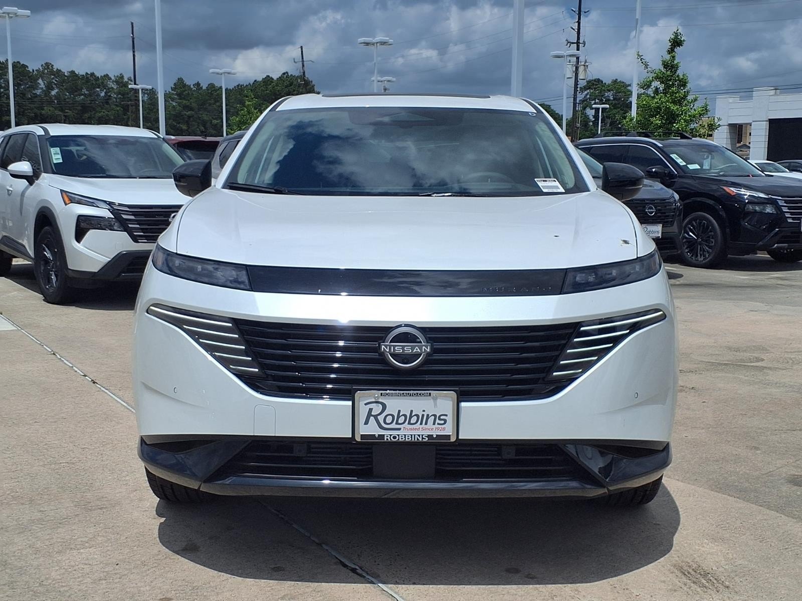 2026 Nissan Murano Platinum White at Robbins Nissan
