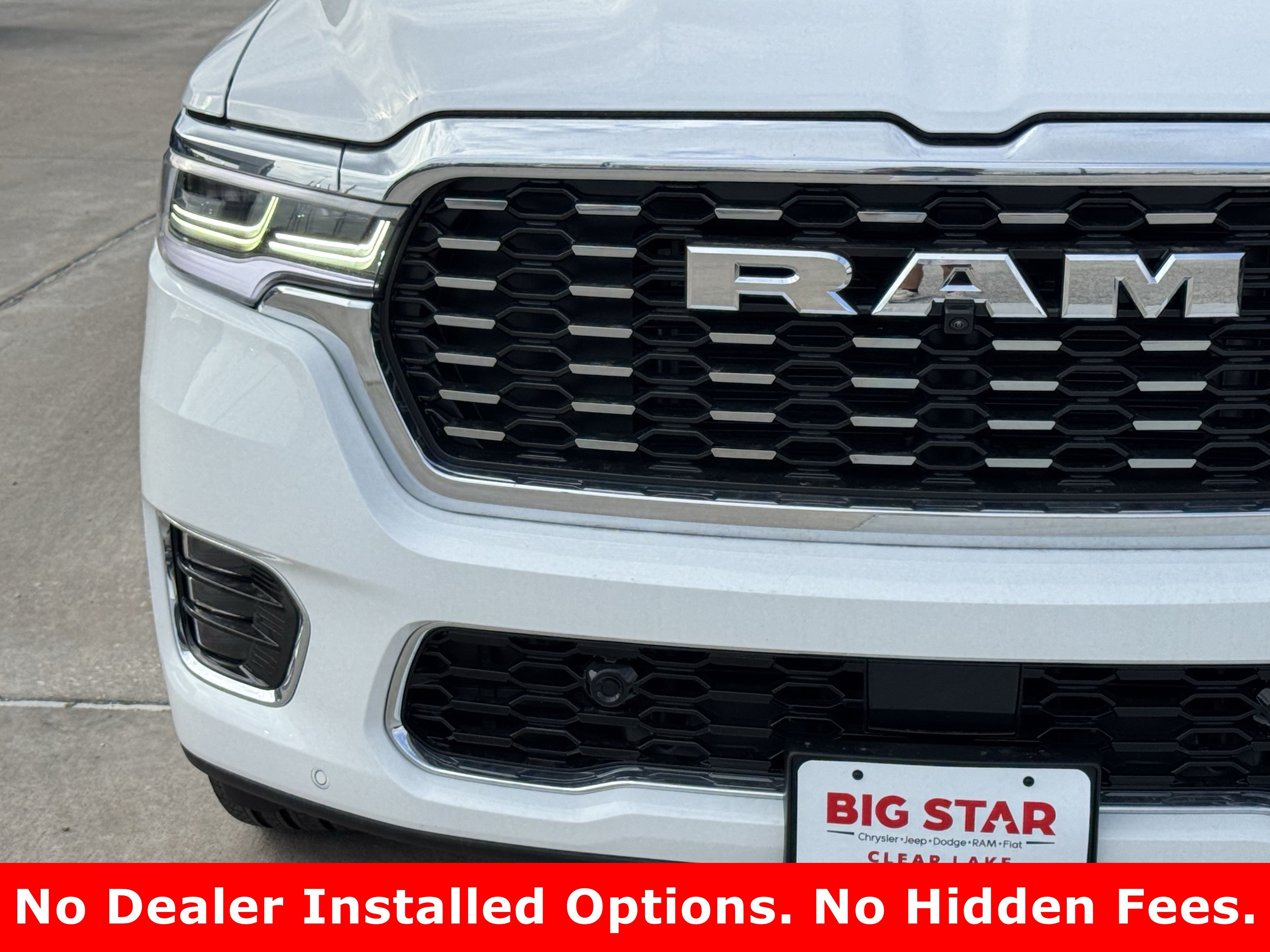 New 2026 Bright White Clear-Coat Exterior Paint RAM Tungsten image 5
