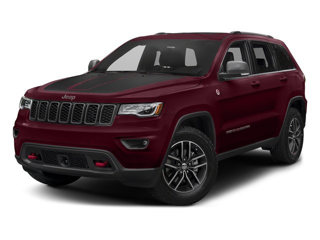 Used 2017 Velvet Red Pearlcoat Jeep Trailhawk image 1