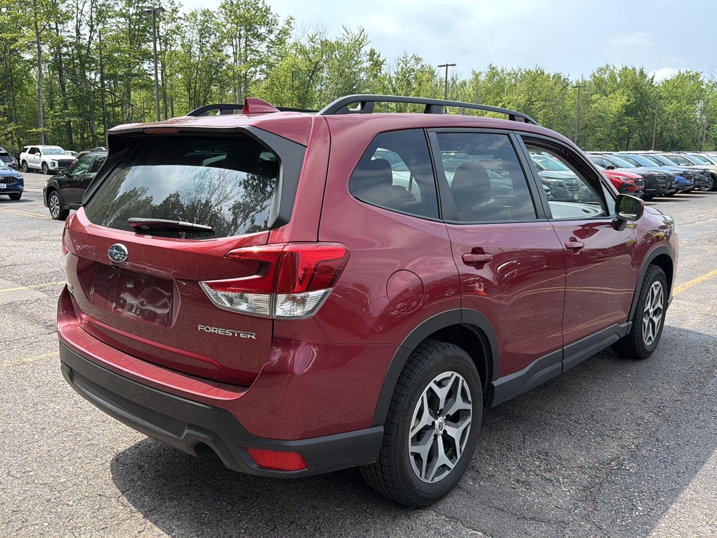 Used 2023 Crimson Red Pearl Subaru Premium image 8