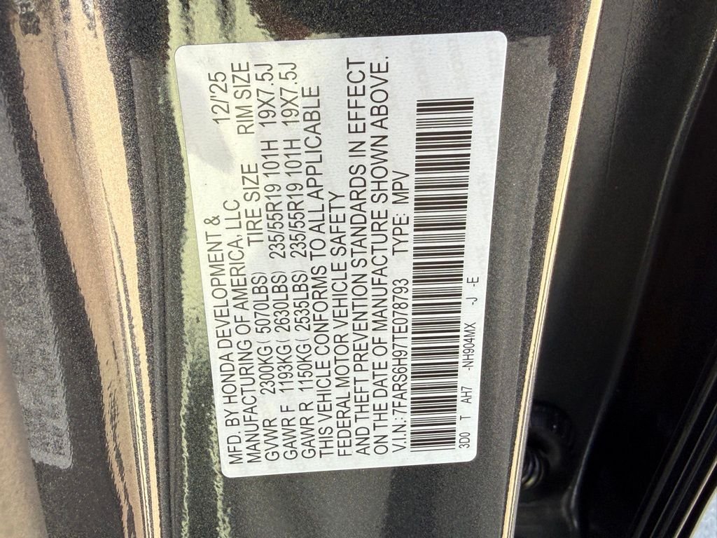 Certified Used 2026 Meteorite Gray Metallic Honda Sport Touring image 32