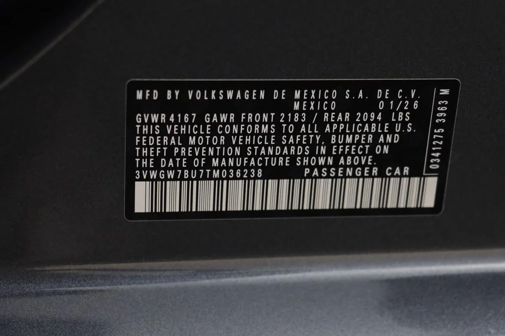 New 2026 Platinum Gray Volkswagen 1.5T SEL image 25