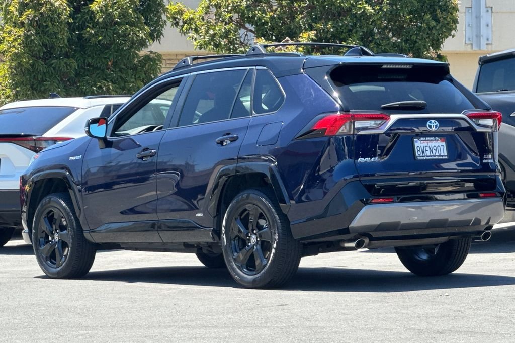 Certified Used 2021 Blue Toyota XSE image 6
