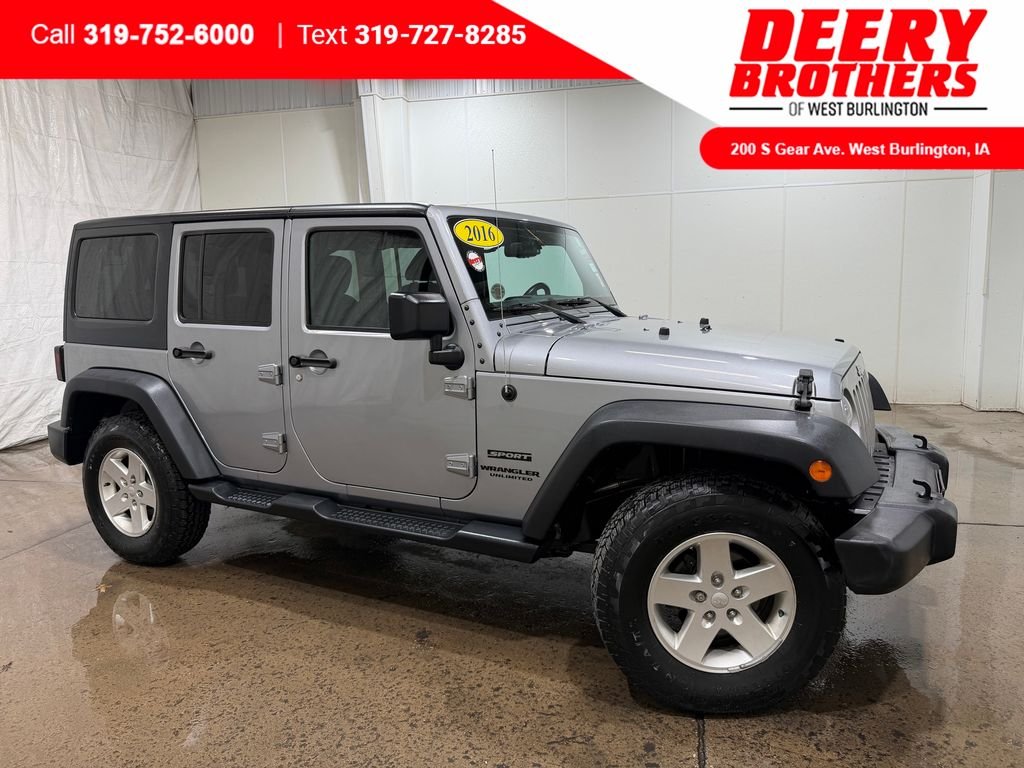 2016 Jeep Wrangler Unlimited Sport