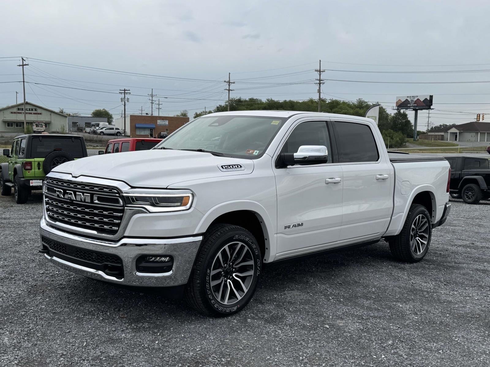New 2026 Ivory White Tri-Coat Pearl-Coat Exterior Paint RAM Longhorn image 22