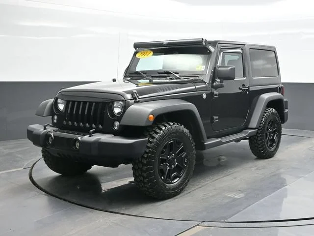Used 2014 Black Jeep Willys Wheeler image 1