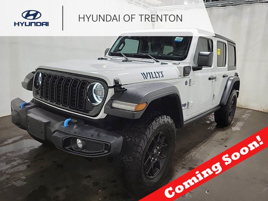 Used 2024 White Jeep Willys 4xe image 1