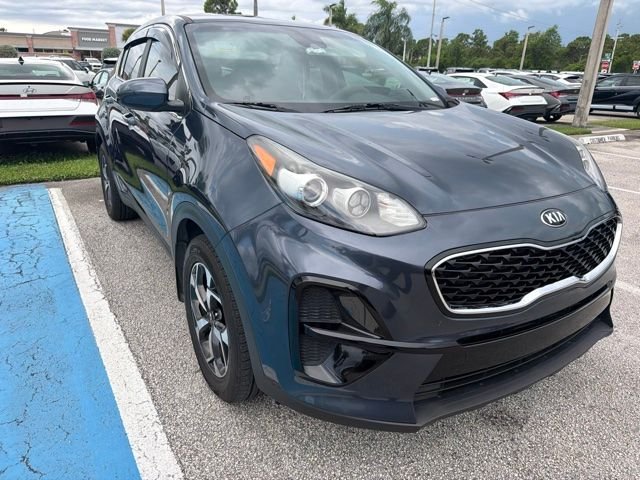 Used 2022 Blue Kia LX image 3