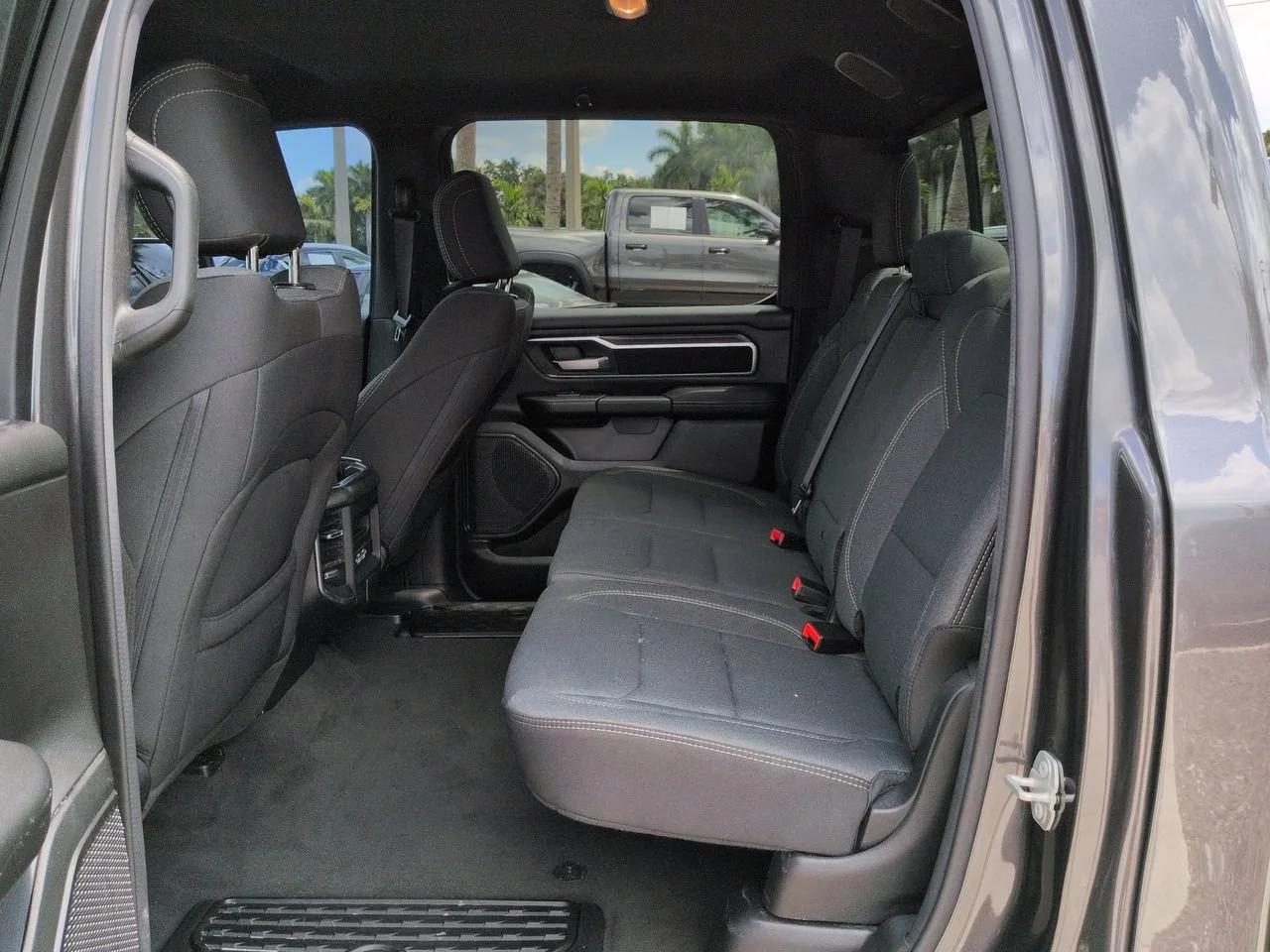 Used 2024 Granite Crystal Metallic Clearcoat Ram Big Horn image 14