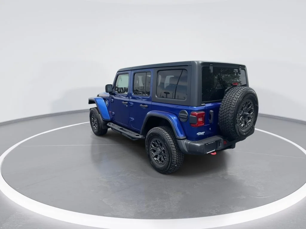 Used 2019 Blue Jeep Unlimited Rubicon image 7